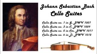 Johann Sebastian Bach  Cello suites in 432 Hz great for reading or studying [upl. by Mairam]