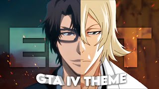 Aizen x Urahara  GTA IV Theme Edit [upl. by Elletsyrc821]